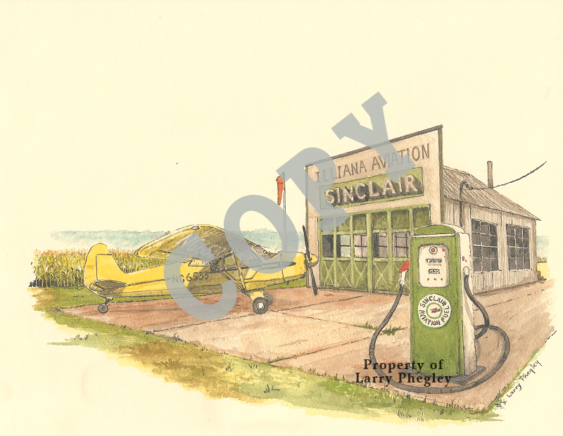 Illiana Aviation Sinclair Shakers Landing Antiques